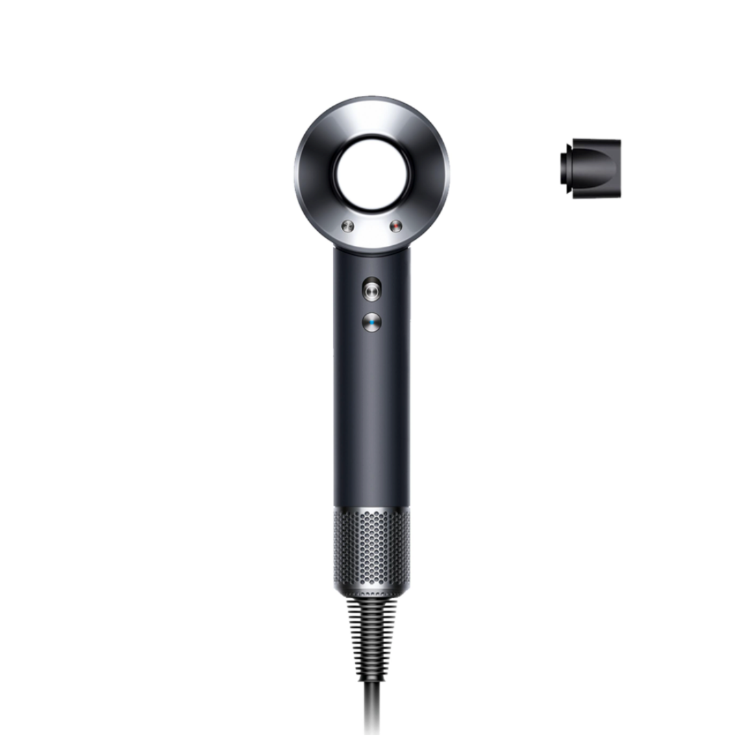 Dyson Supersonic™ヘアドライヤー ブラック／ニッケル (HD08 ULF BBN ENT) シンプルモデル。